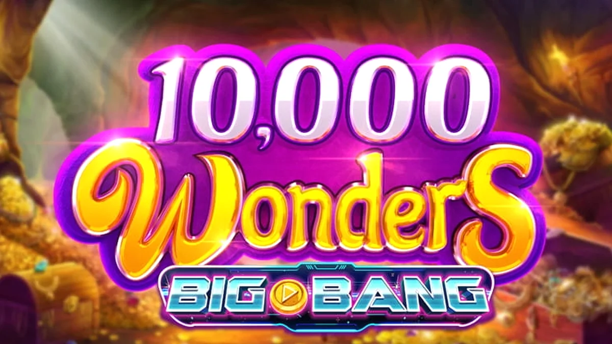 Tampilan visual slot 10,000 Wonders Big Bang
